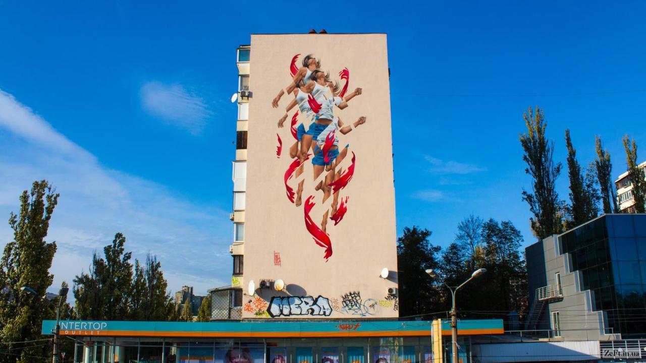 Шикарная 2К Квартира Большая Васильковская 145, Оушен Плаза Kiev Exterior foto